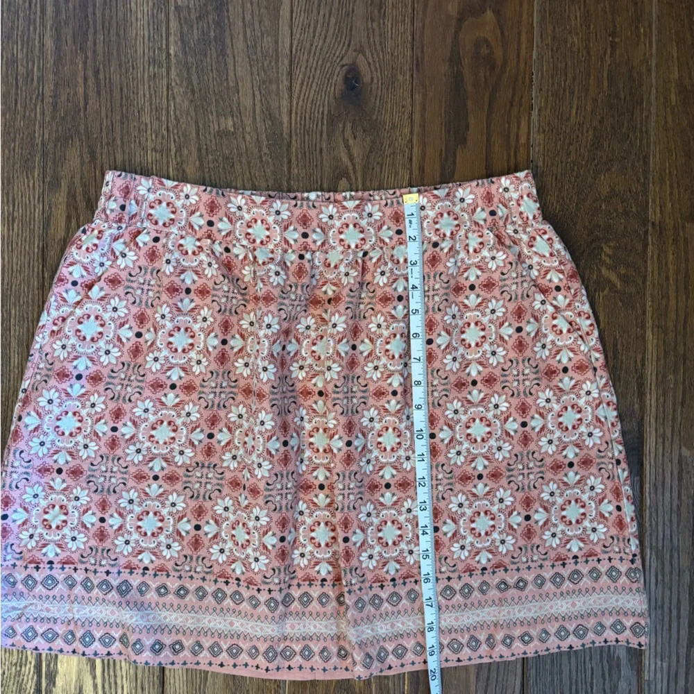 LOFT Pink Floral Embroidered Mini Skirt - Picture 8 of 8